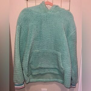 Jadelynn Brooke Aqua Teddy Jacket